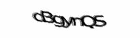 Security check image, please type the characters shown
